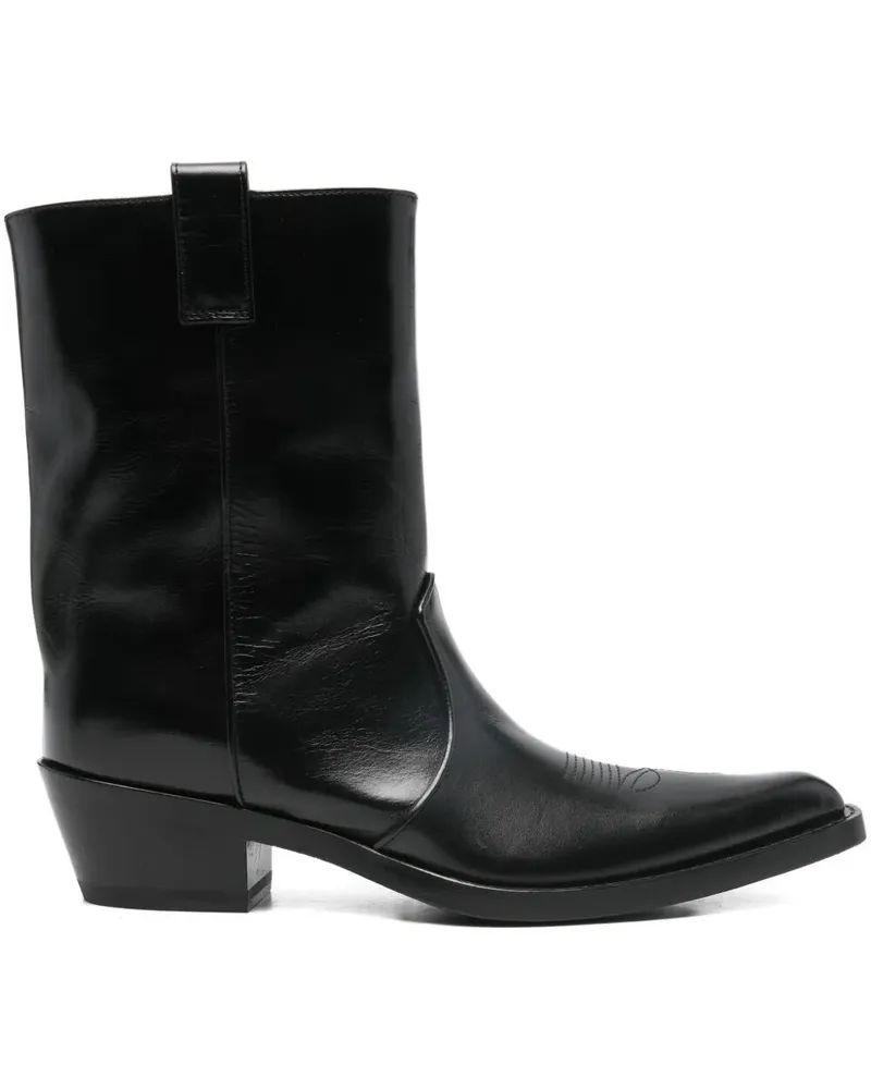 KHAITE Clive" Ankle Boot 35 Black
