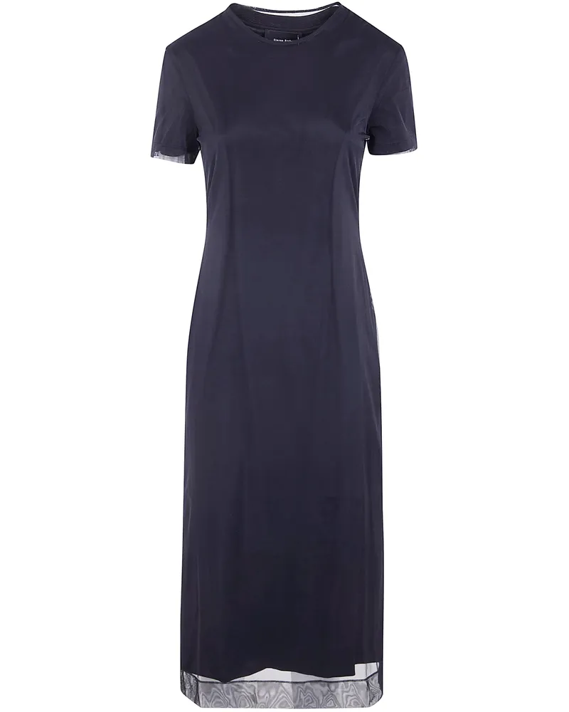 Simone Rocha Layered Liquid" Dress Black