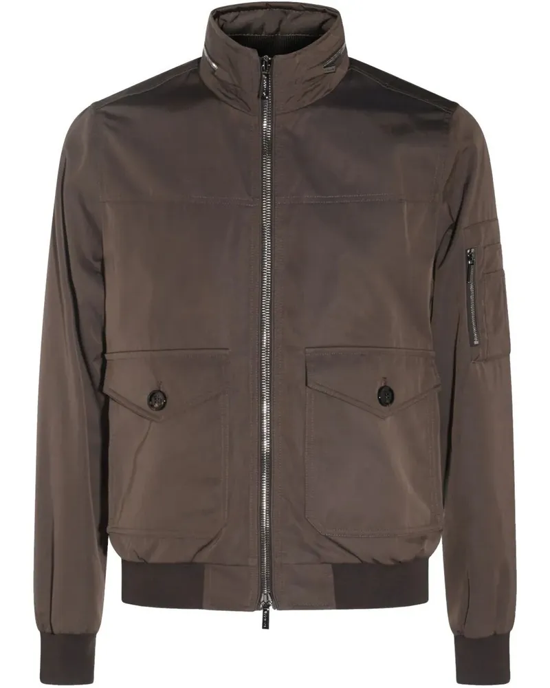 MOORER Aiden Jacket Brown