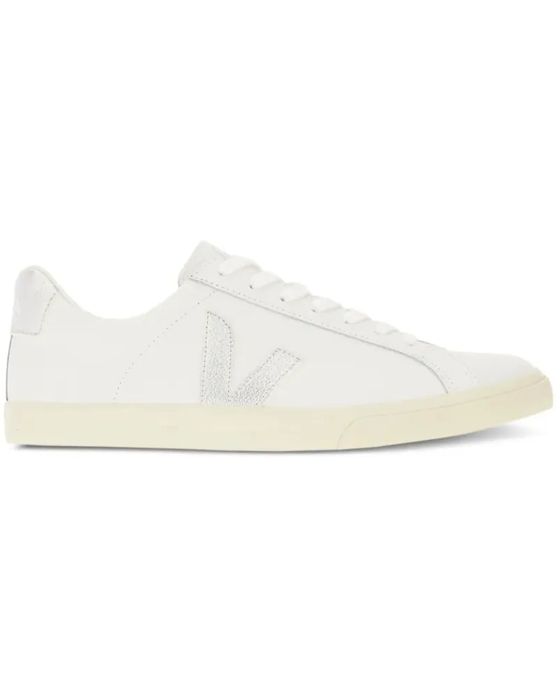 VEJA Espar Logo Leather Extra Sneakers White
