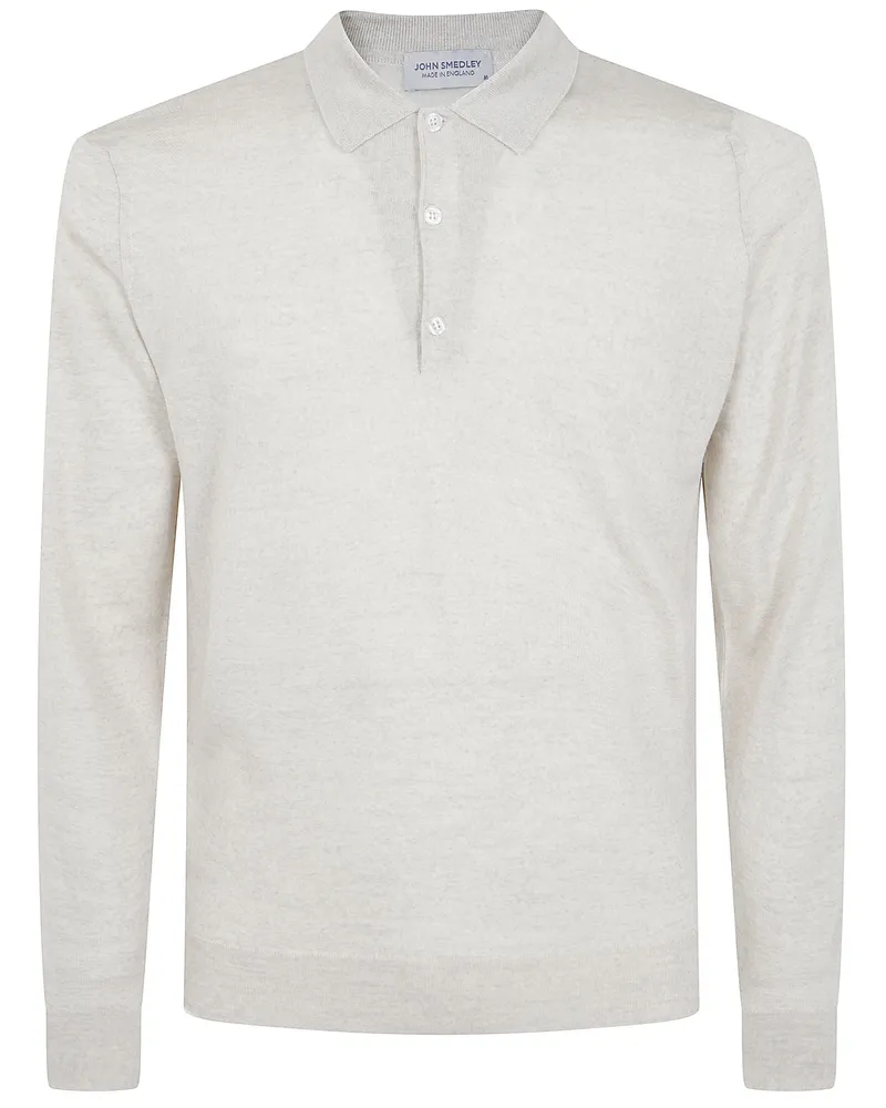 John Smedley Shirt Long Sleeves "Belper Gray