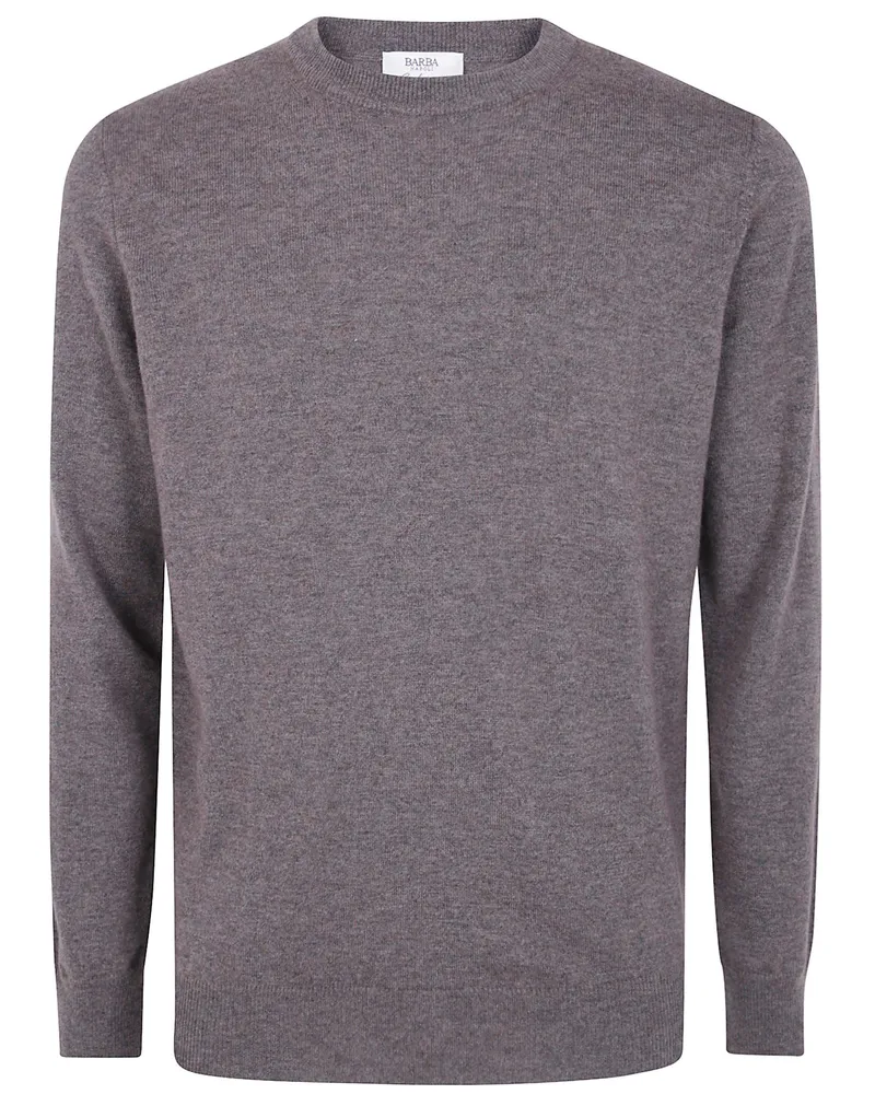BARBA Sweater Wool Cashmere "Kangra Brown