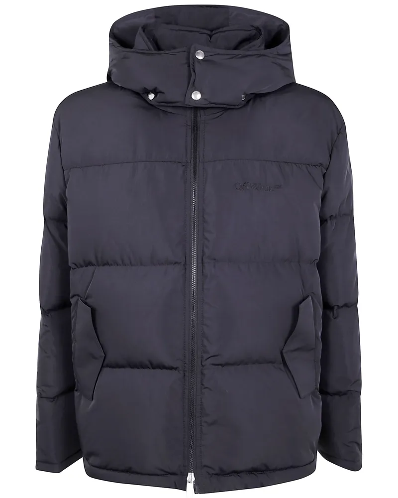 OFF-WHITE Diagonal Arrow' Down Jacket Black