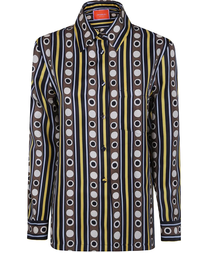 La DoubleJ Shirt Silk "Boy Multi
