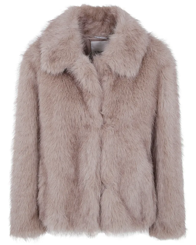 Max Mara Jacket Cropped Fur "Smm Alce Yellow