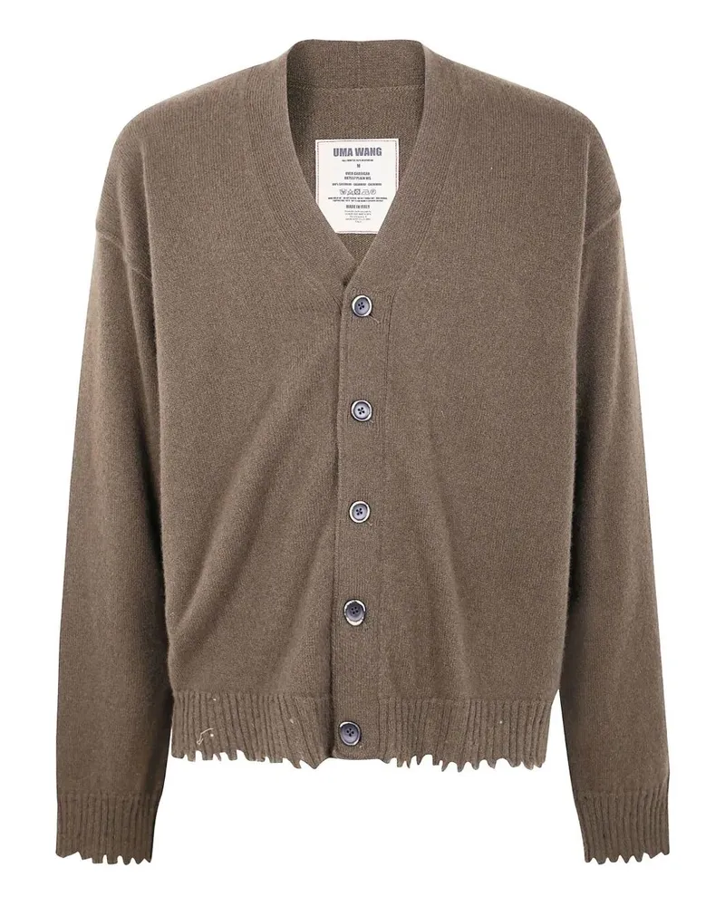 Uma Wang Plain Ws" Over Cardigan Green