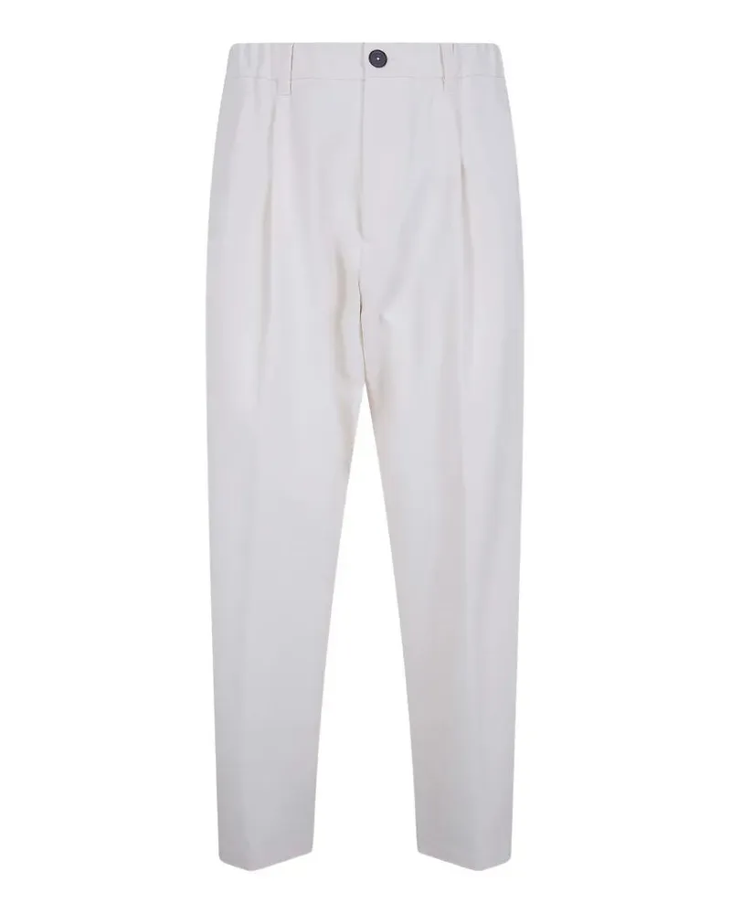 Herno Regular Trousers White