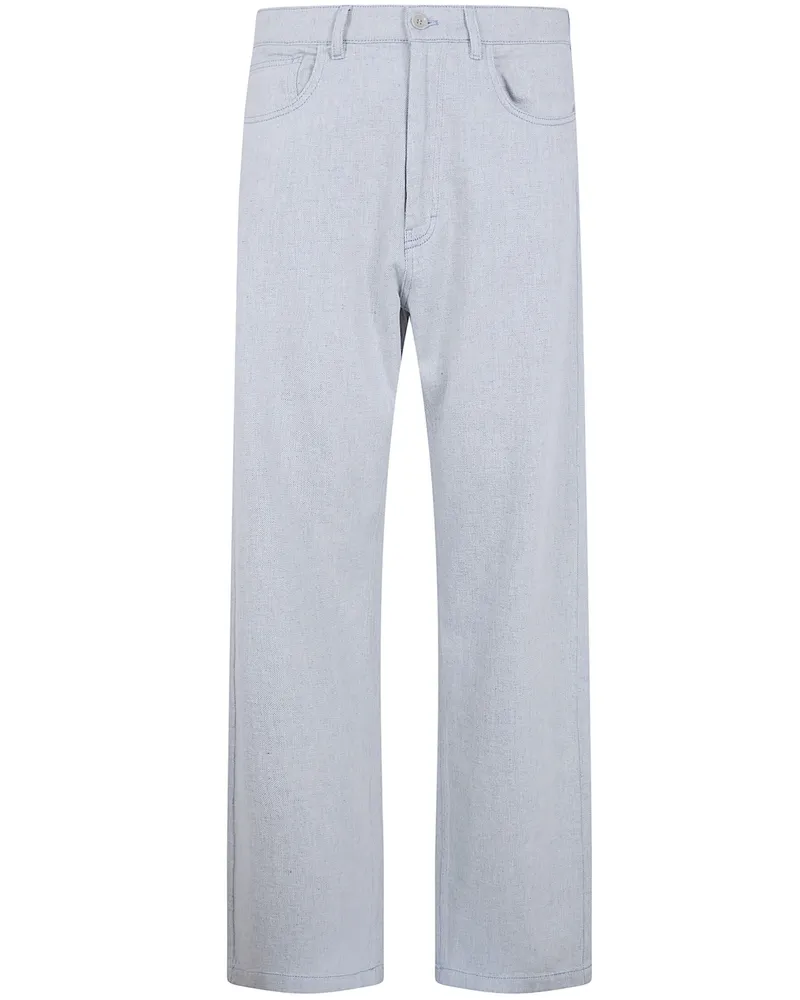 ASPESI Just" Chino Trousers Gray
