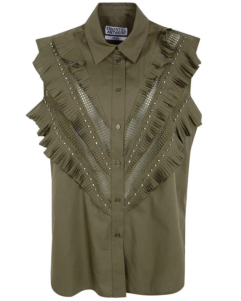 Essentiel Jeandarlene Sleeveless Shirt Green