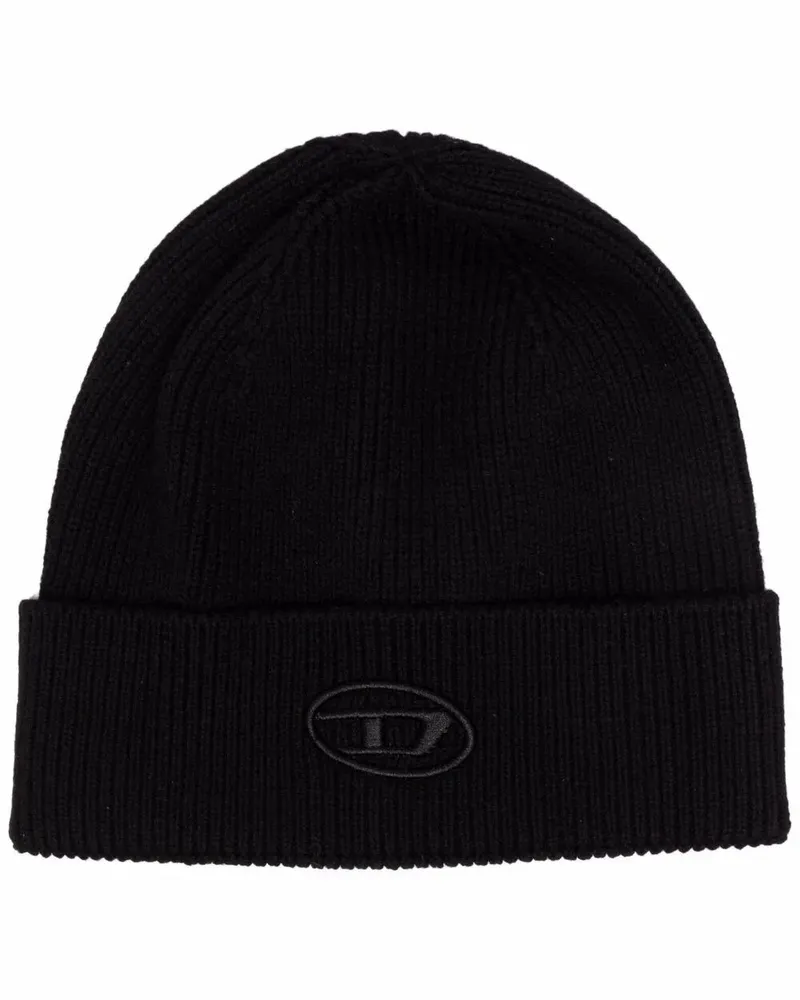 Diesel Beanie Wool Blend "K-Coder-Fully B Black