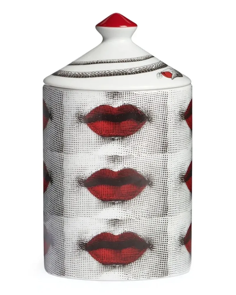 Fornasetti Candela Profumata Piccola Bocche Fragranza Frutto Proibito Multi