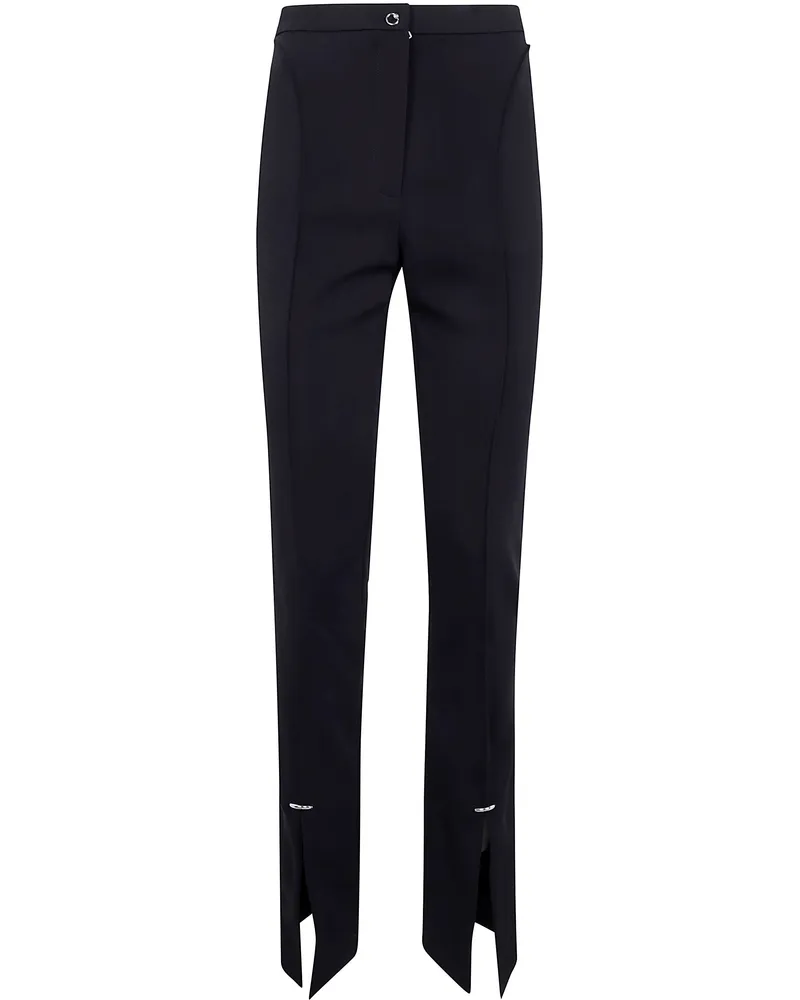 Thierry Mugler Flared Trousers By Mugler Black