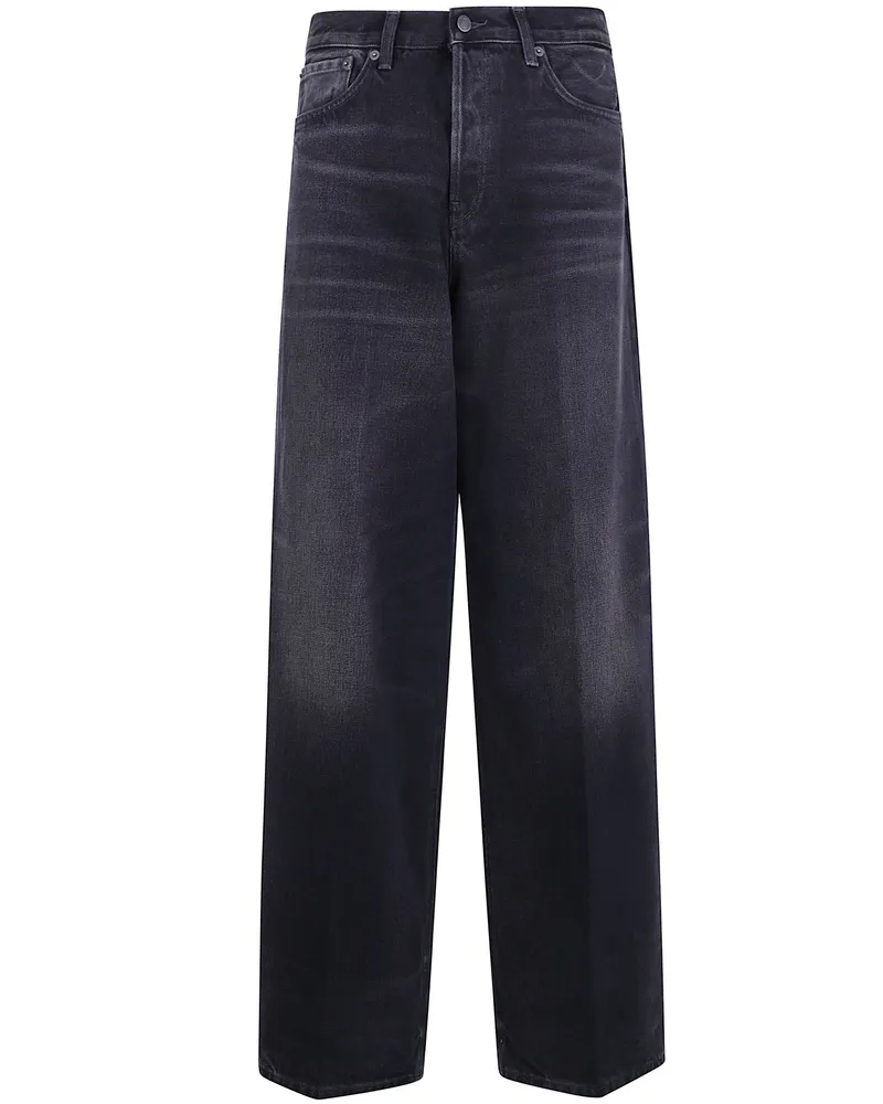Haikure Jeans Wide Leg "Bethany Vintage Black Black