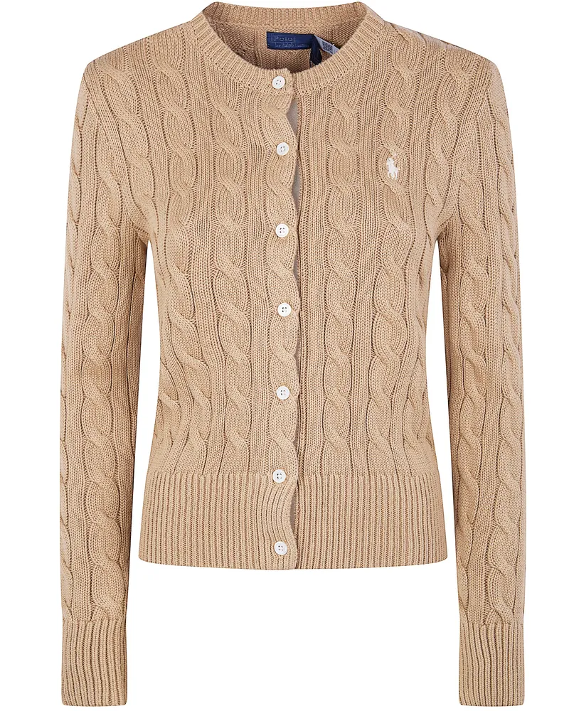 Ralph Lauren Long Sleeves Classic Cardigan Green