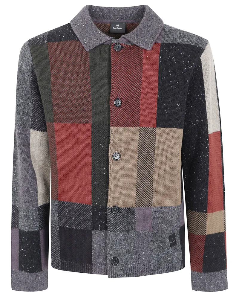 Paul Smith Sweater Patchwork "M2r. A061.W22838 78 Black Black