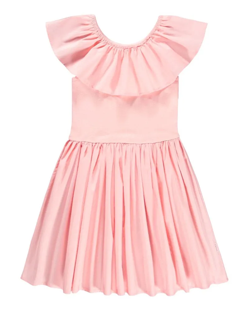 Molo Christal Short Sleeves Dress Yellow