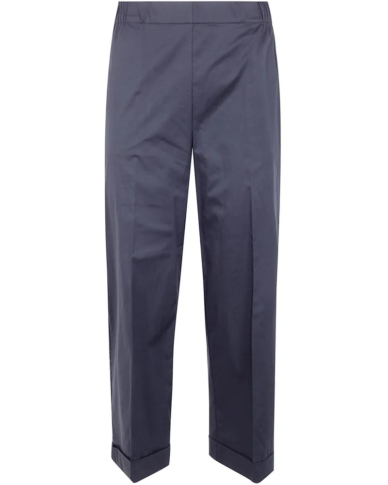 Liviana Conti Claude" Barrel Leg Trousers Black