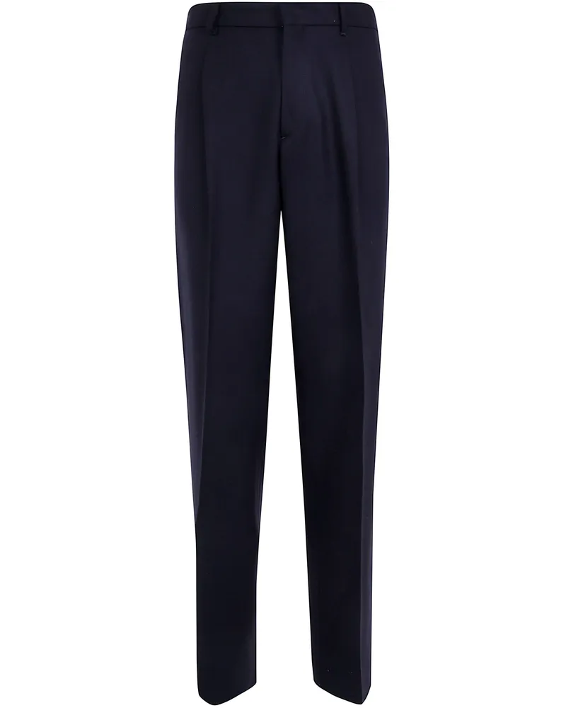 LARDINI Pants Regular Fit "Acmigio. Cn65402 999 Black Black