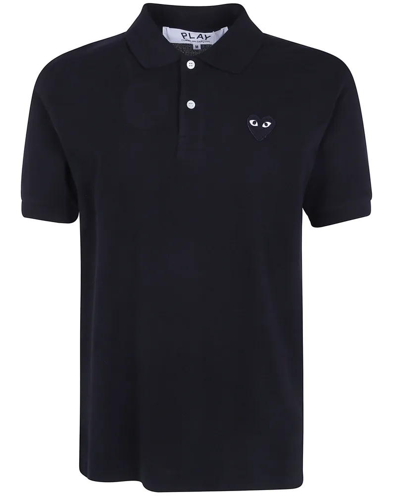 Comme des Garçons T-Shirt Black Emblem Knit Black