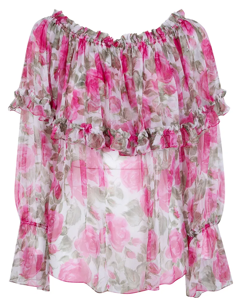 Chloé Floreal Shirt White