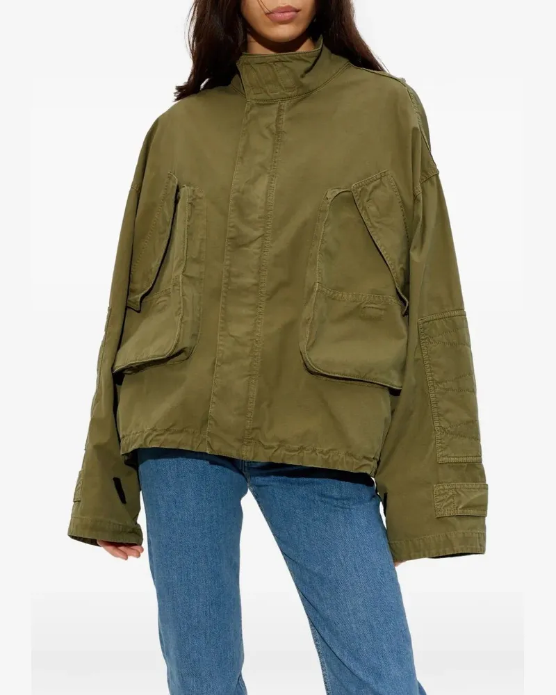 ATTICO Bomber Jacket Green