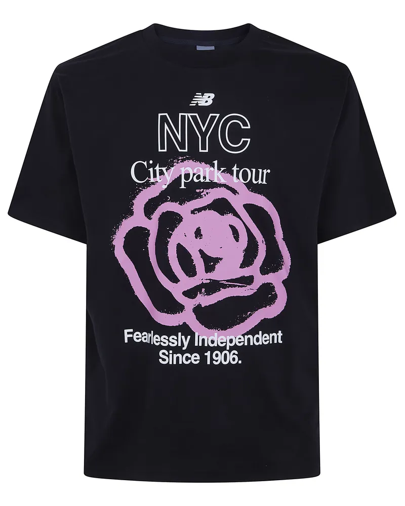 New Balance Nyc City Run T-Shirt Black