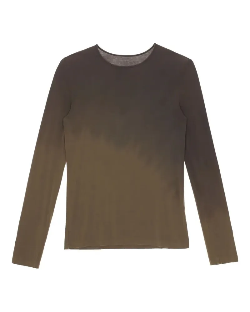 Uma Wang Ti" Top Brown