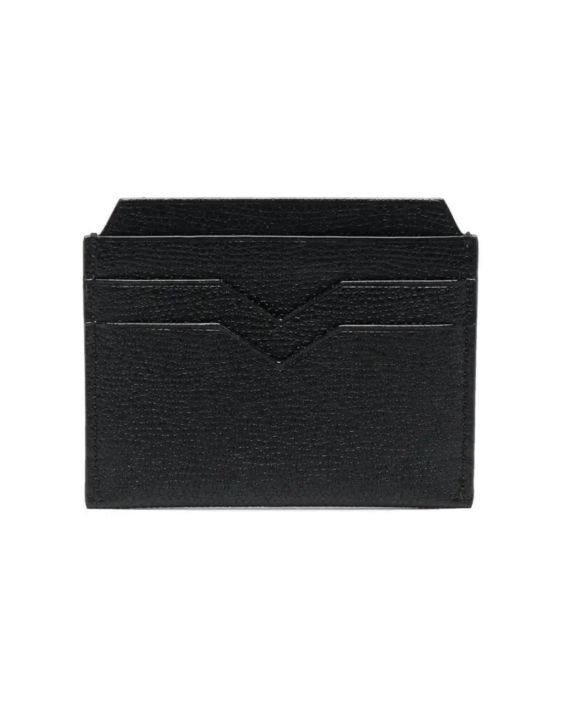 Valextra Credit Card Holder Black