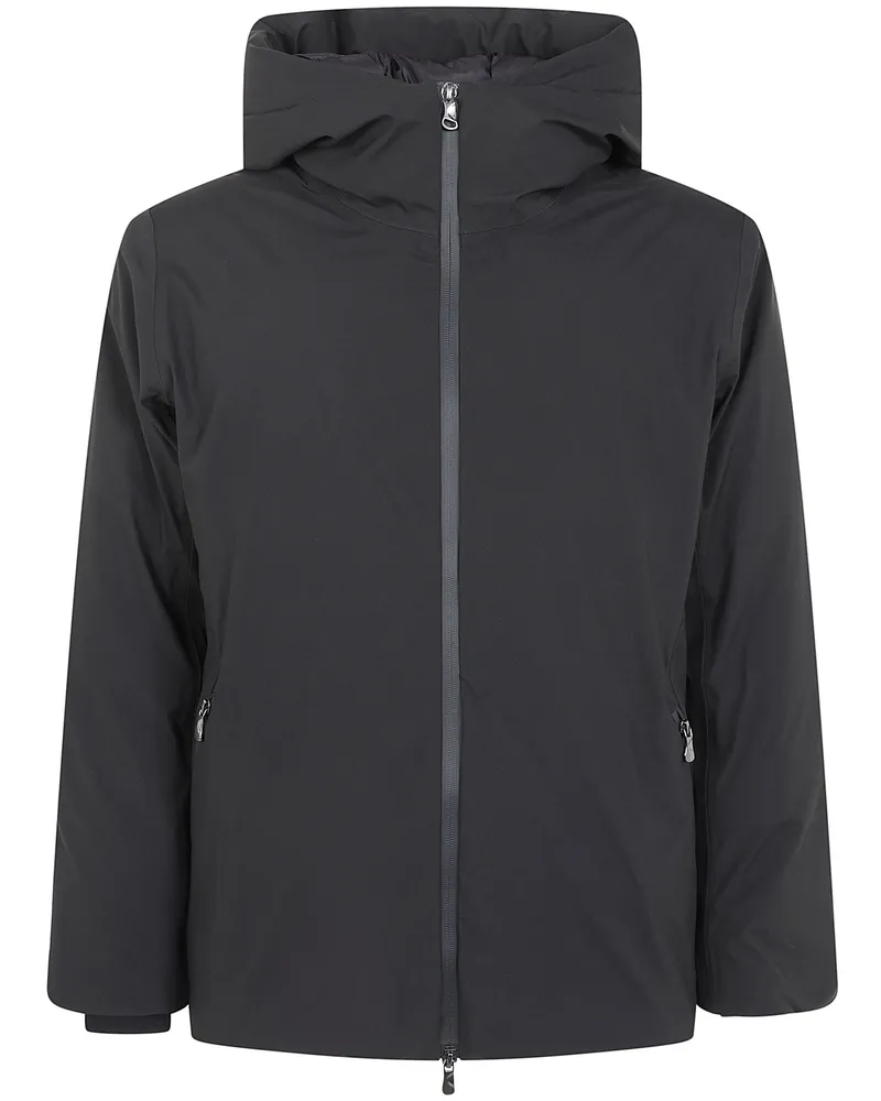 RAINS Jacket Hooded "Sarna W4t3 Puffer Black