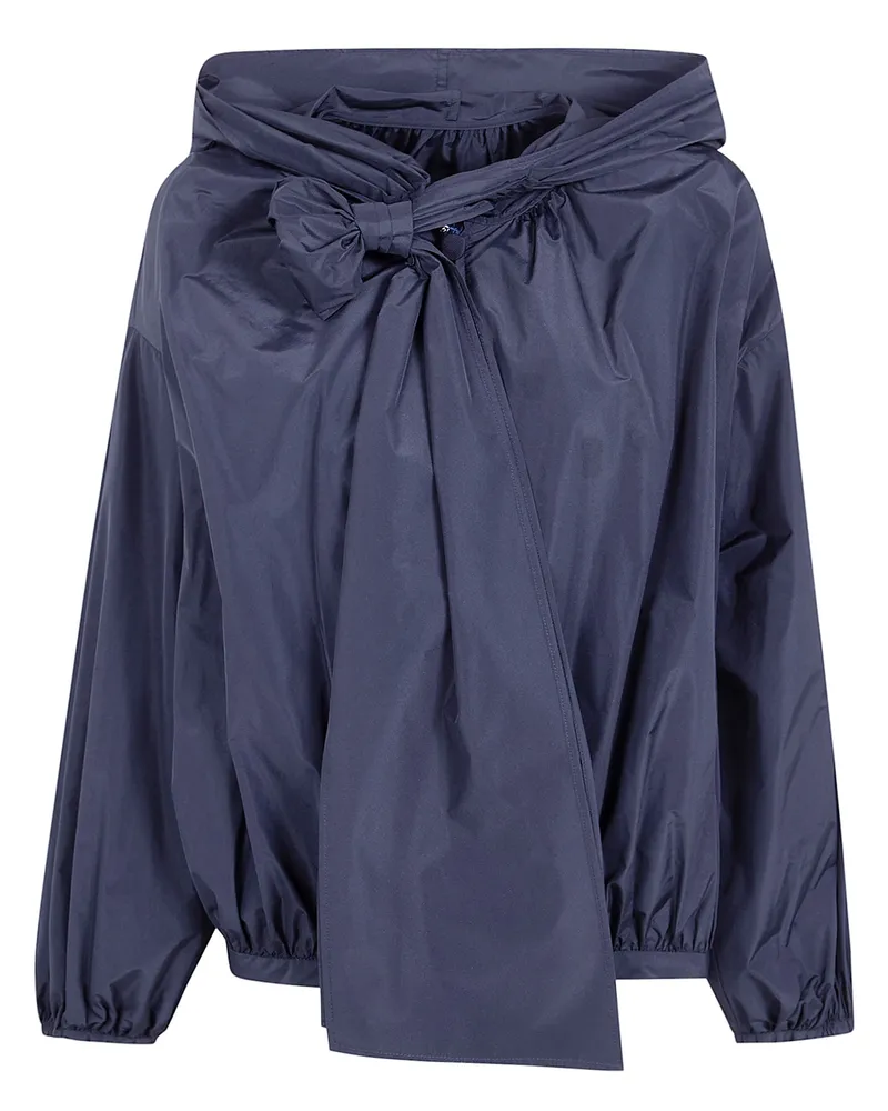 Moncler Pecher Light Weight Recycled Taffetas Jacket Blue