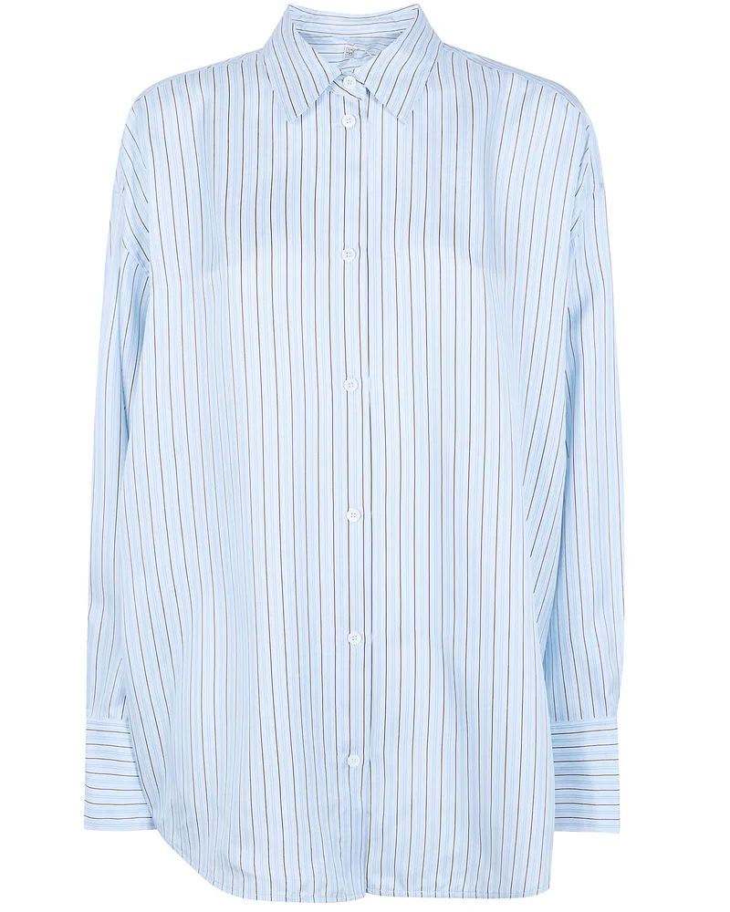 Totême Oversized Striped" Shirt White