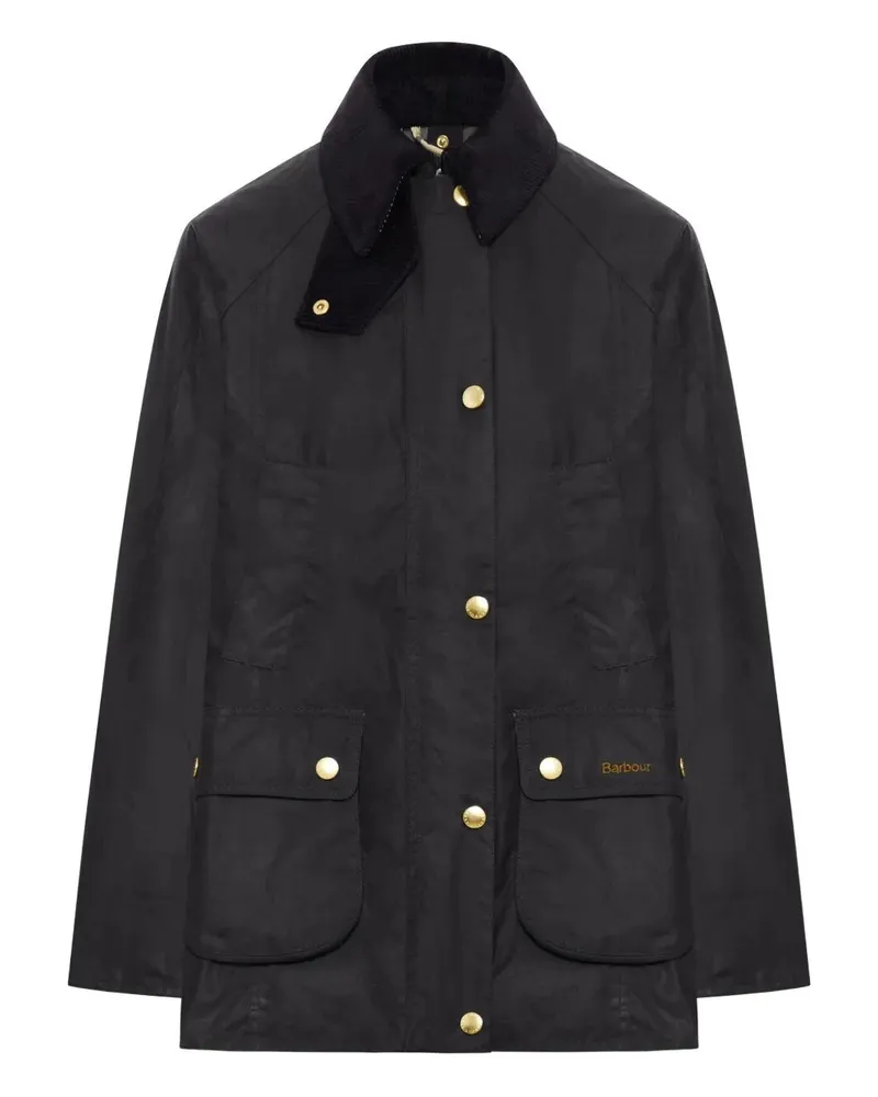 Barbour Beadnell Waxed" Jacket Black