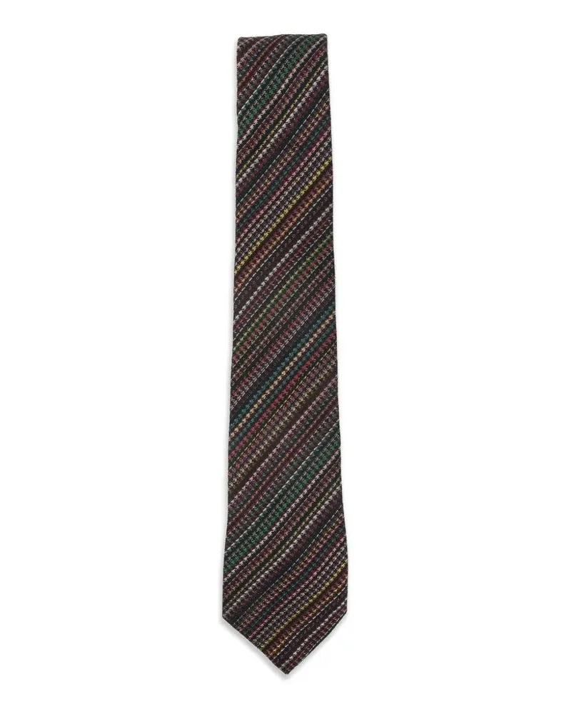 Paul Smith Tie Houndstooth Str 8Cm Multi