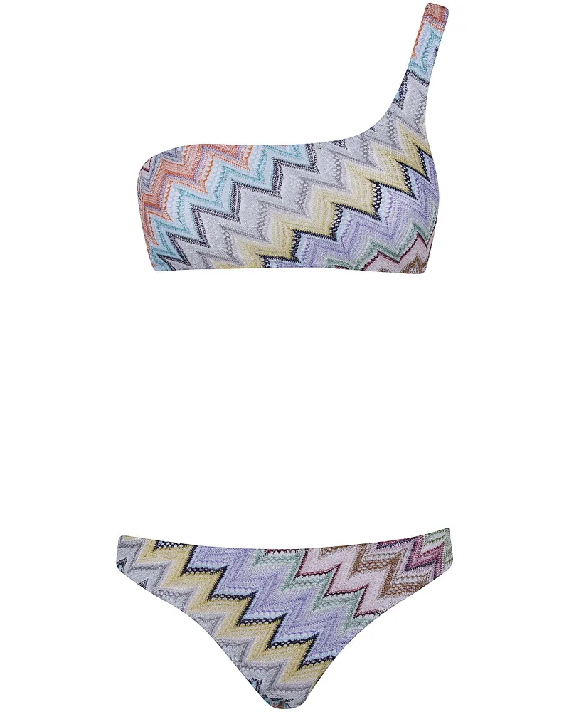 Missoni Bikini One-Shoulder "Smsor Multi