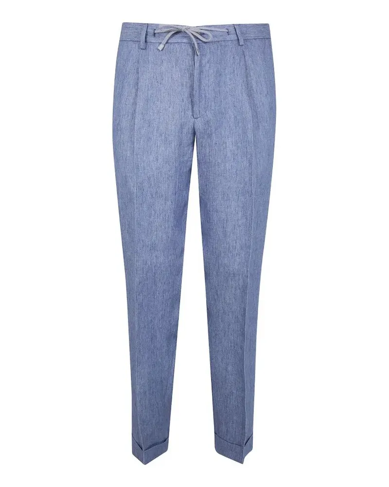 BARBA Roma Chino Trousers Blue