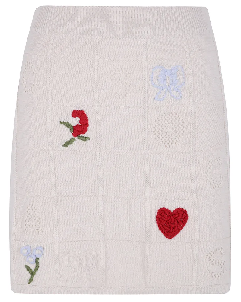 Twin-Set Mini Skirt Beige