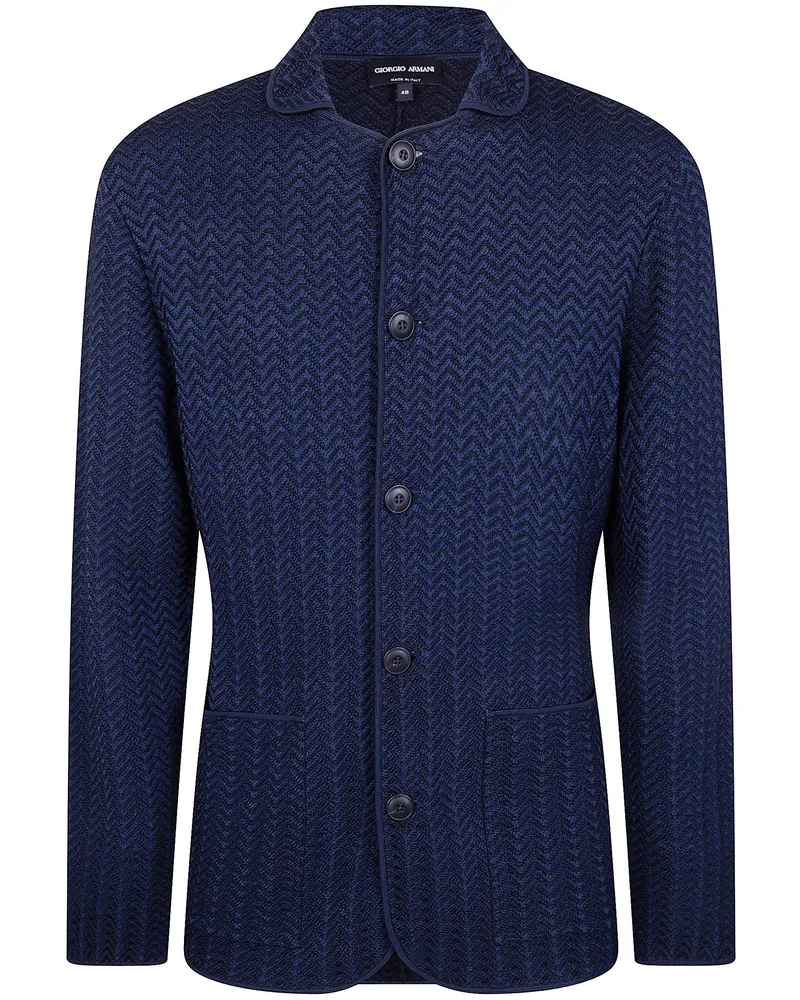 Giorgio Armani Classic Jacket Blue