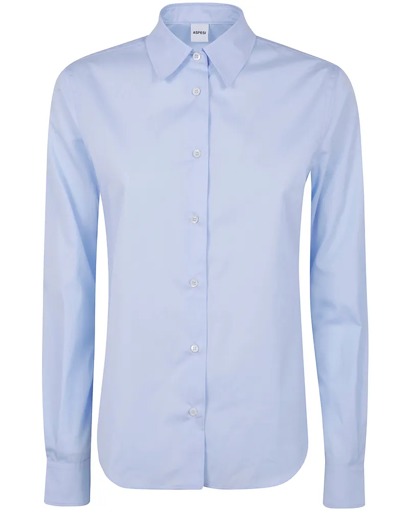 ASPESI Mod.5422 Icons Cotton Shirt Blue