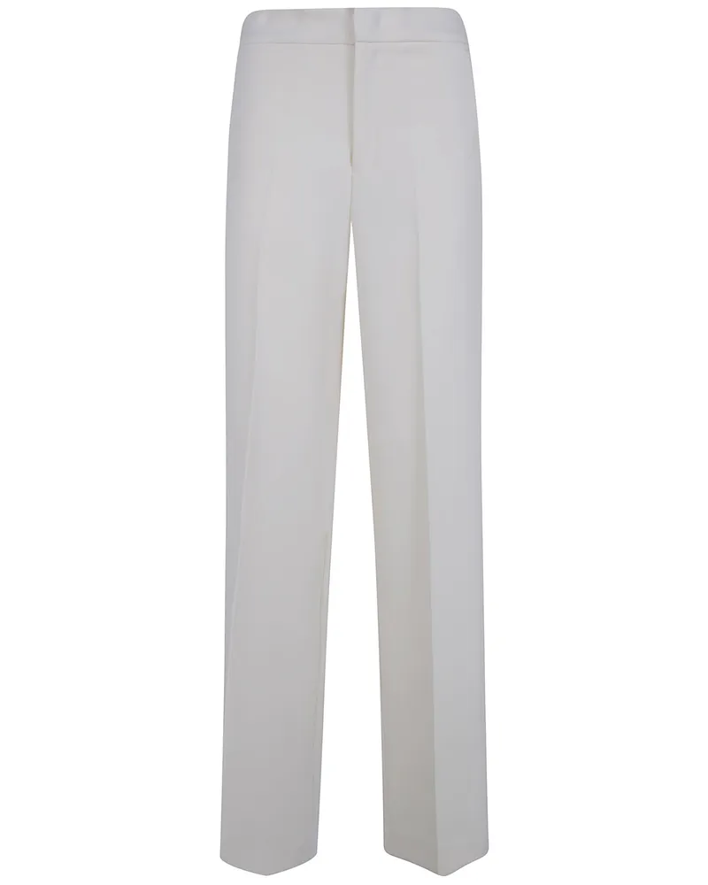 Twin-Set Pants Wide Leg Trousers White