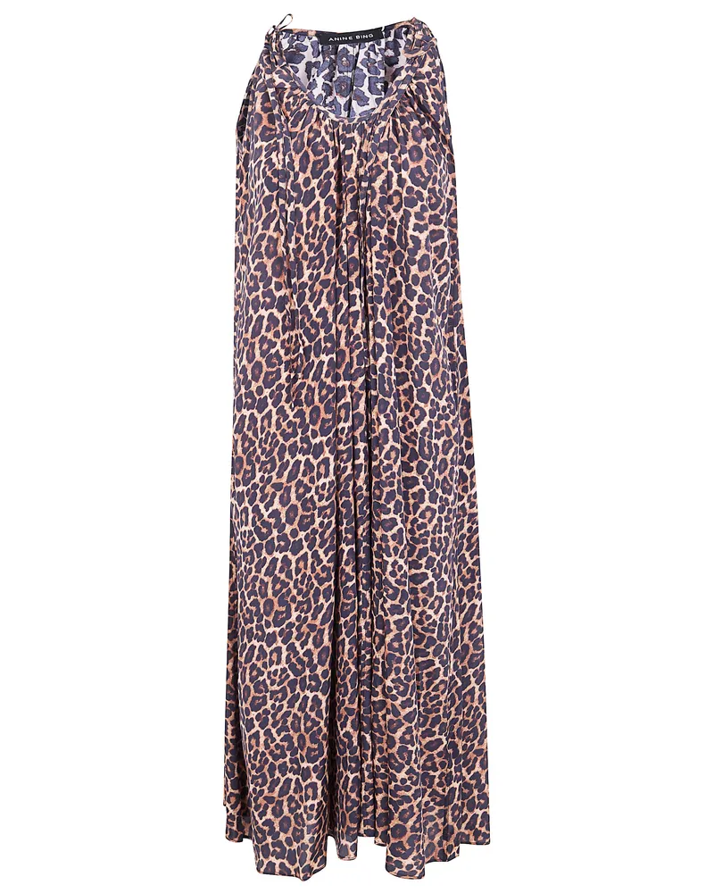 Anine Bing Flora" Dress Brown