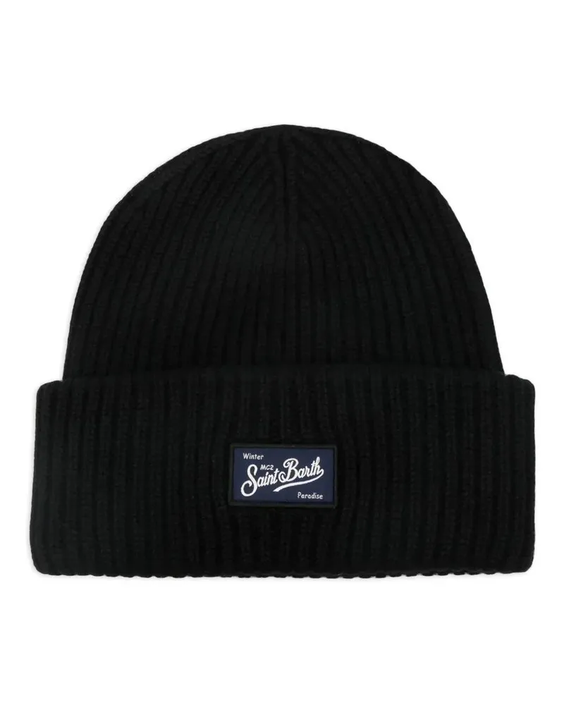 MC2 Saint Barth Berry" Knitted Hat Black