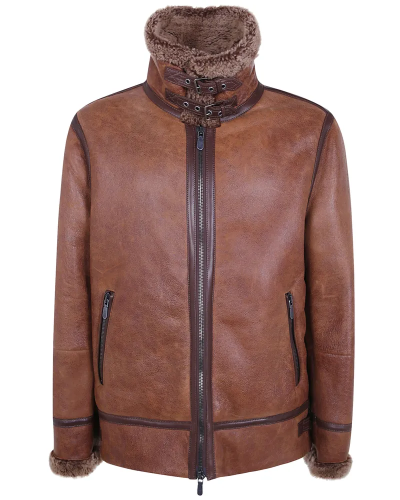 Brunello Cucinelli Jacket Fur "Fur Jacket Brown