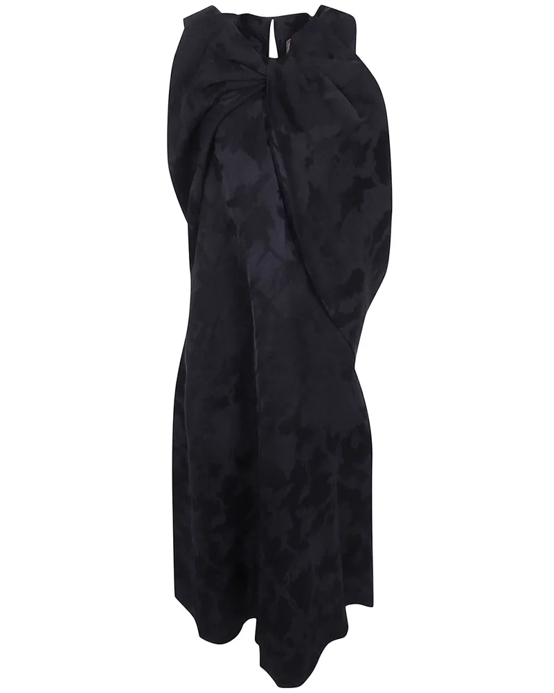 Uma Wang Dress Black "Appli Black