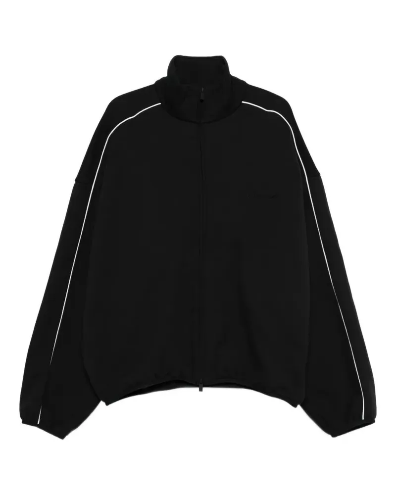 Fear of God Modern Fit Fleece Track Jacket Black
