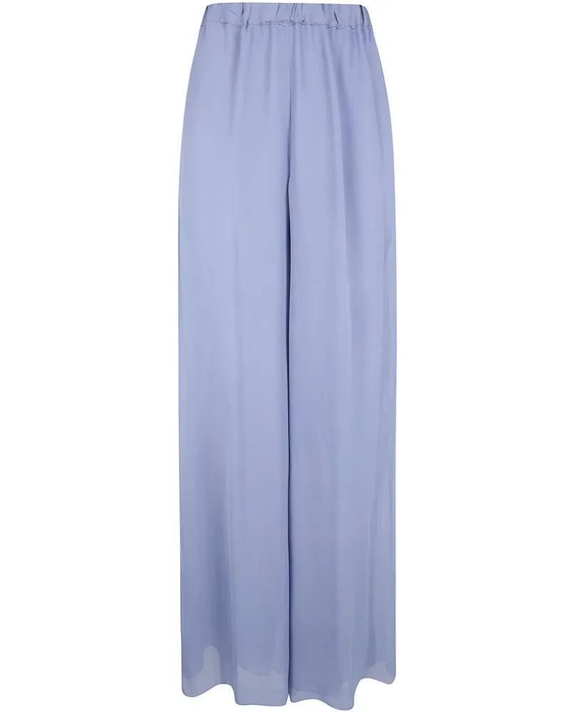 Pier Antonio Gaspari Georgette Trousers Gray