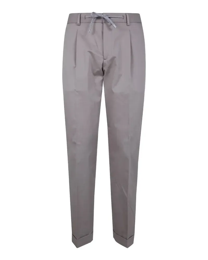 BARBA Roma" Chino Trousers Gray