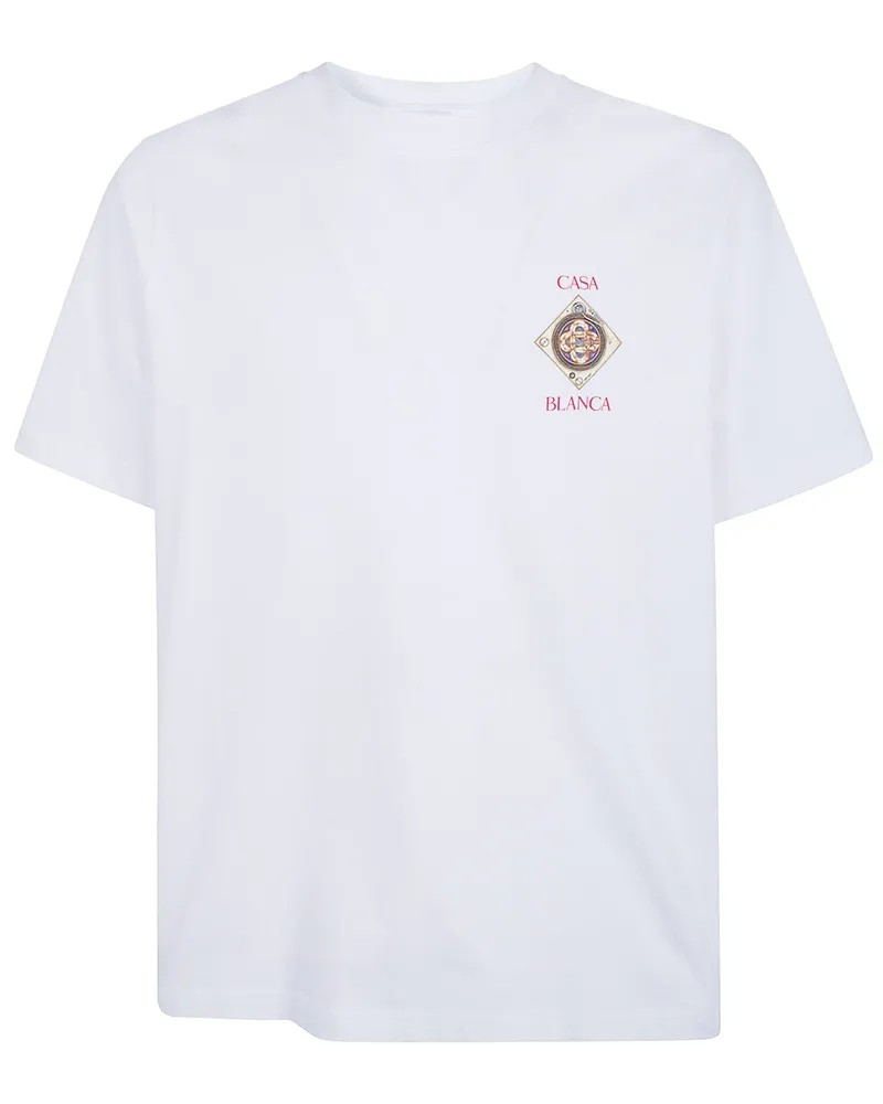 Casablanca Paris Classic T-Shirt White