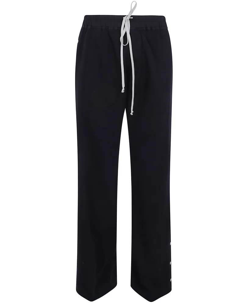 DRKSHDW by Rick Owens Pants Fleece "Wide Pusher Black