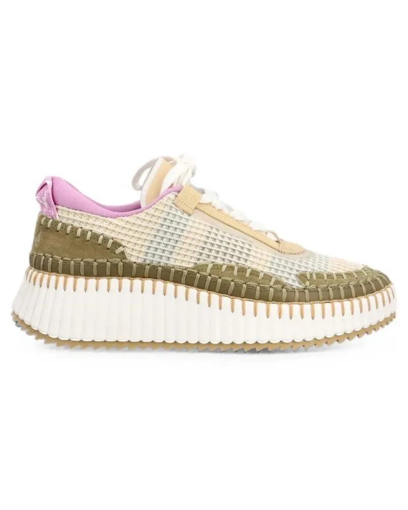Chloé Sneaker Low-Top "Nama Green