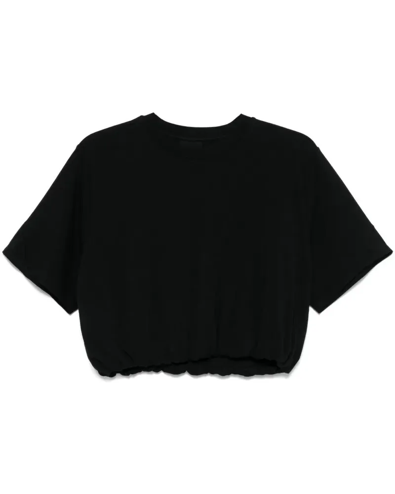 THOM KROM Women Cropped T-Shirt Black